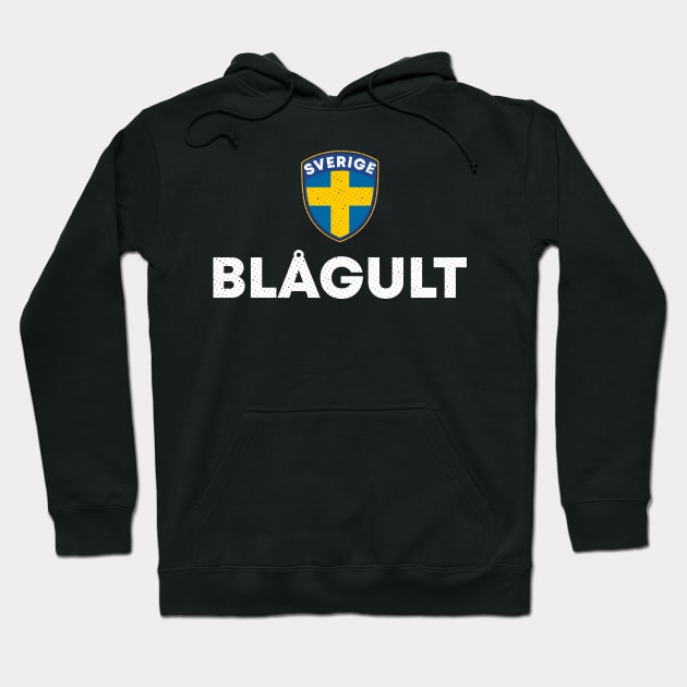 Blagult Sverige Sweden Hoodie by zeno27